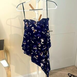 Self portrait bustier top